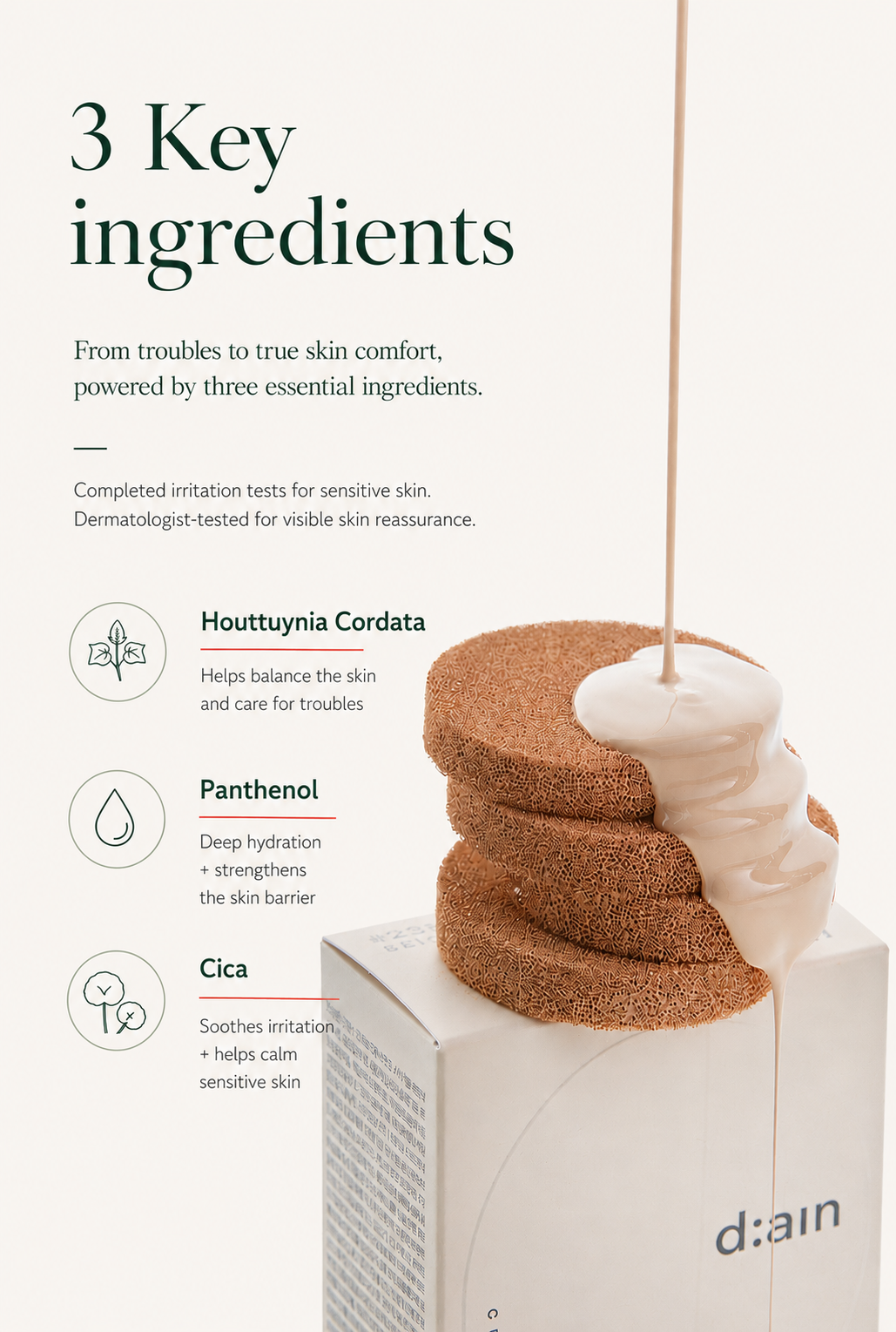 D:AIN 3 Key Ingredients